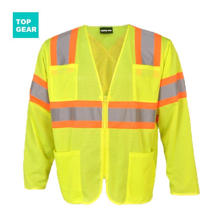 unisex safety vest with X tape 