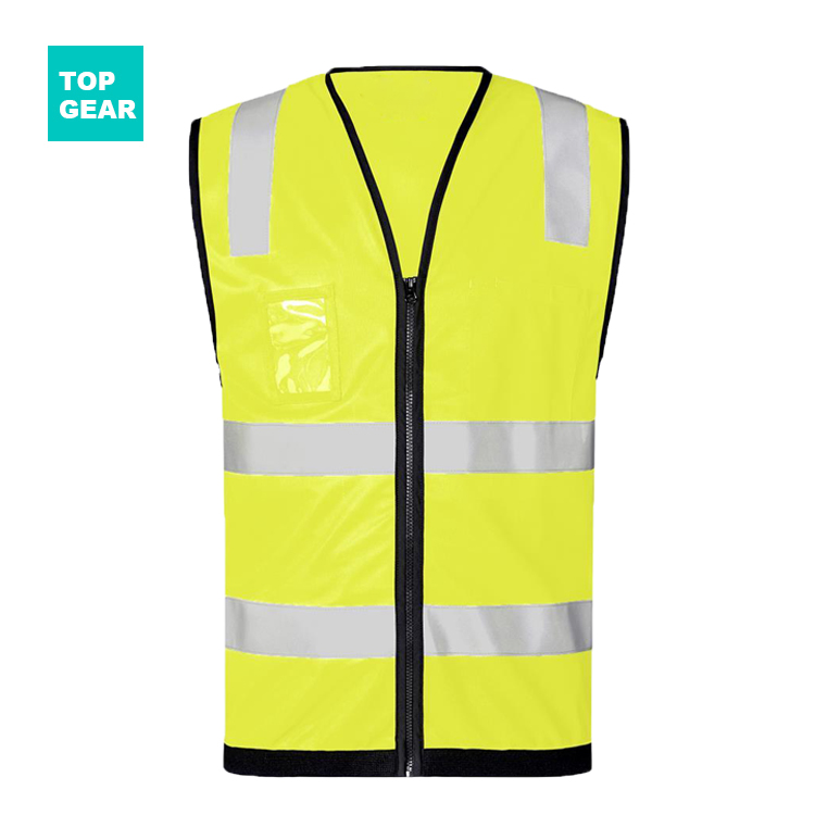men's hi-vis safety vest with tape